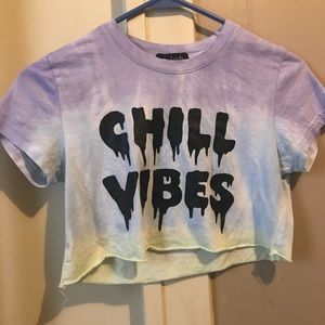 Chill Vibes crop top